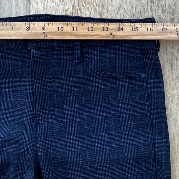 LIVERPOOL PLAID CROPPED DRESS PANTS WOMEN’S 14/32 Petite Gray High Rise Stretch - Picture 12 of 15